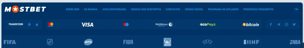 Rápido e seguro: Depositar em Mostbet.com.pt