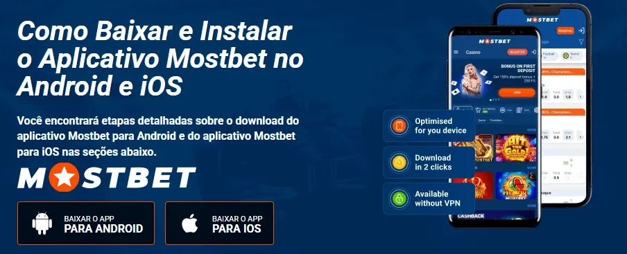 Mostbet App baixe o aplicativo móvel para Android (Apk) e iOS
